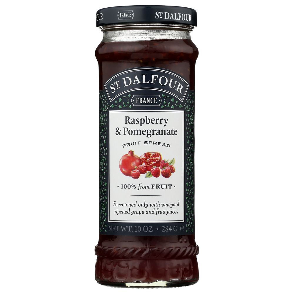 ST DALFOUR: Red Raspberry & Pomegranate, 10 oz
