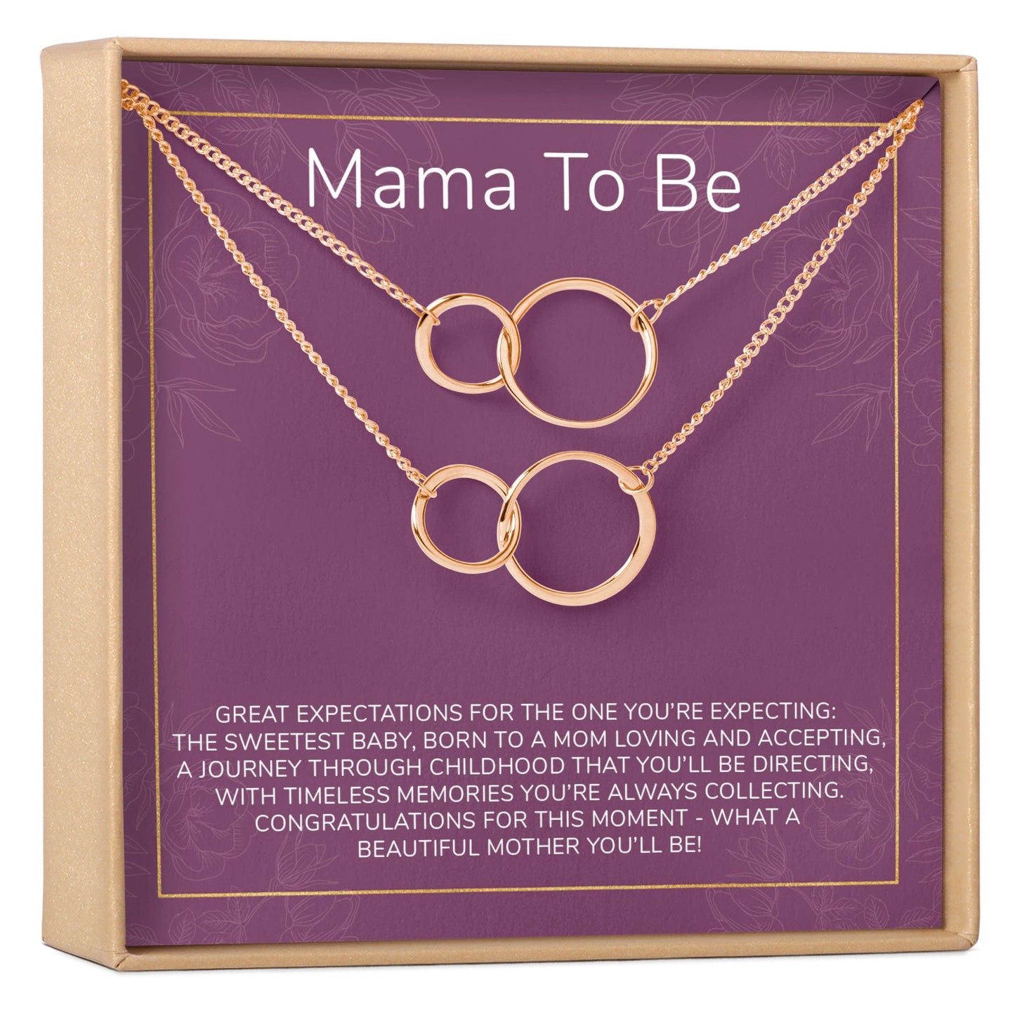 Expecting Mom Necklace, Multiple Styles