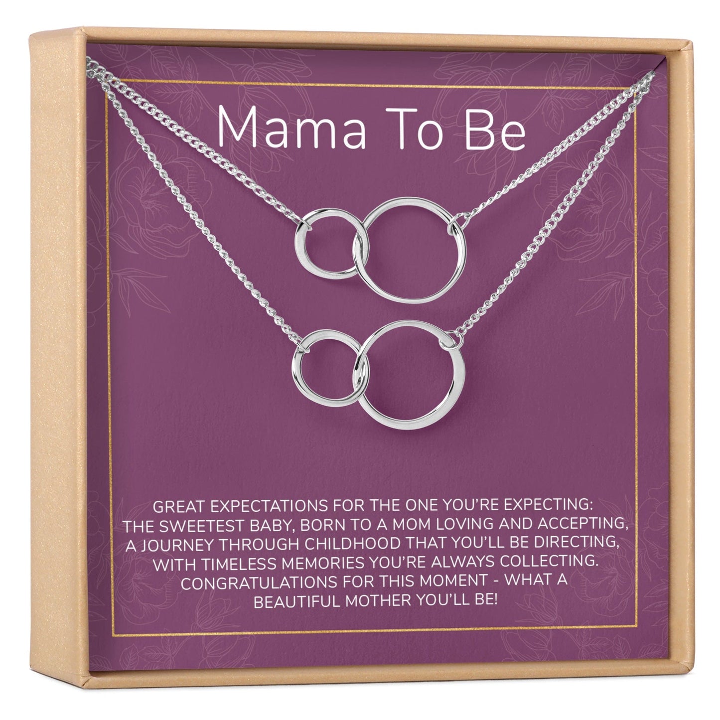 Expecting Mom Necklace, Multiple Styles