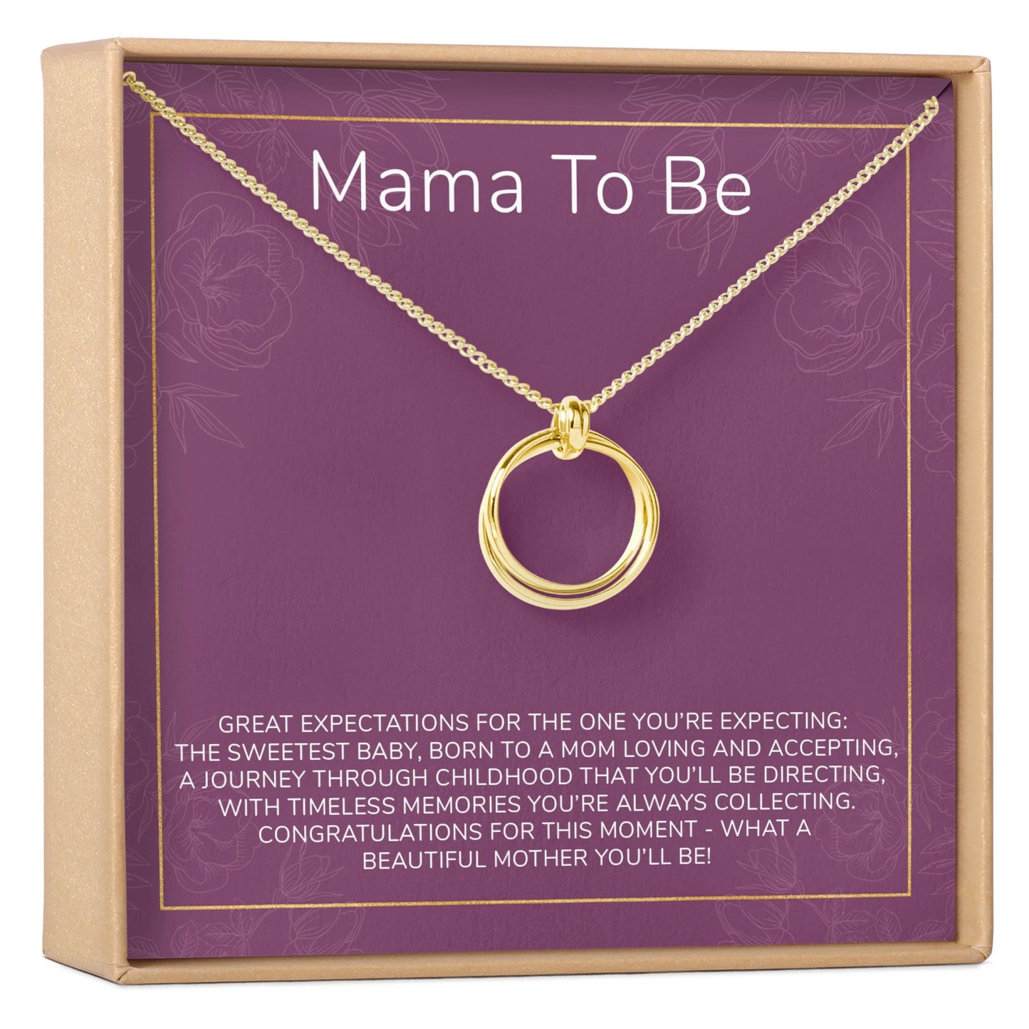 Expecting Mom Necklace, Multiple Styles