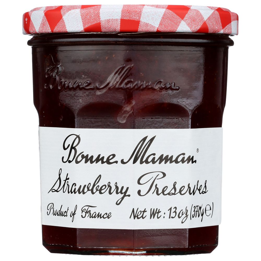 BONNE MAMAN: Strawberry Preserves, 13 oz