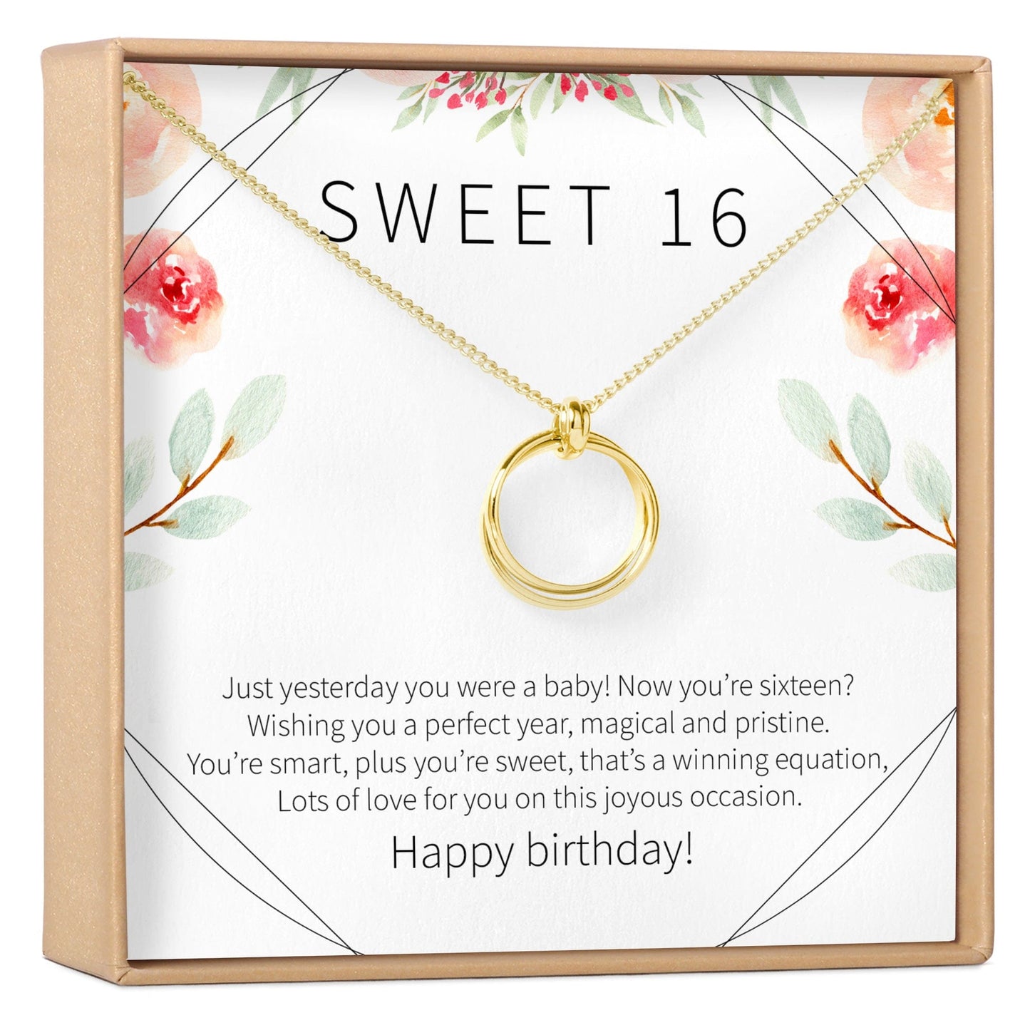 Sweet 16 Necklace, Multiple Styles