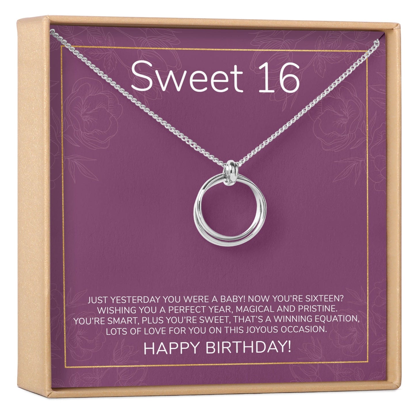 Sweet 16 Necklace, Multiple Styles