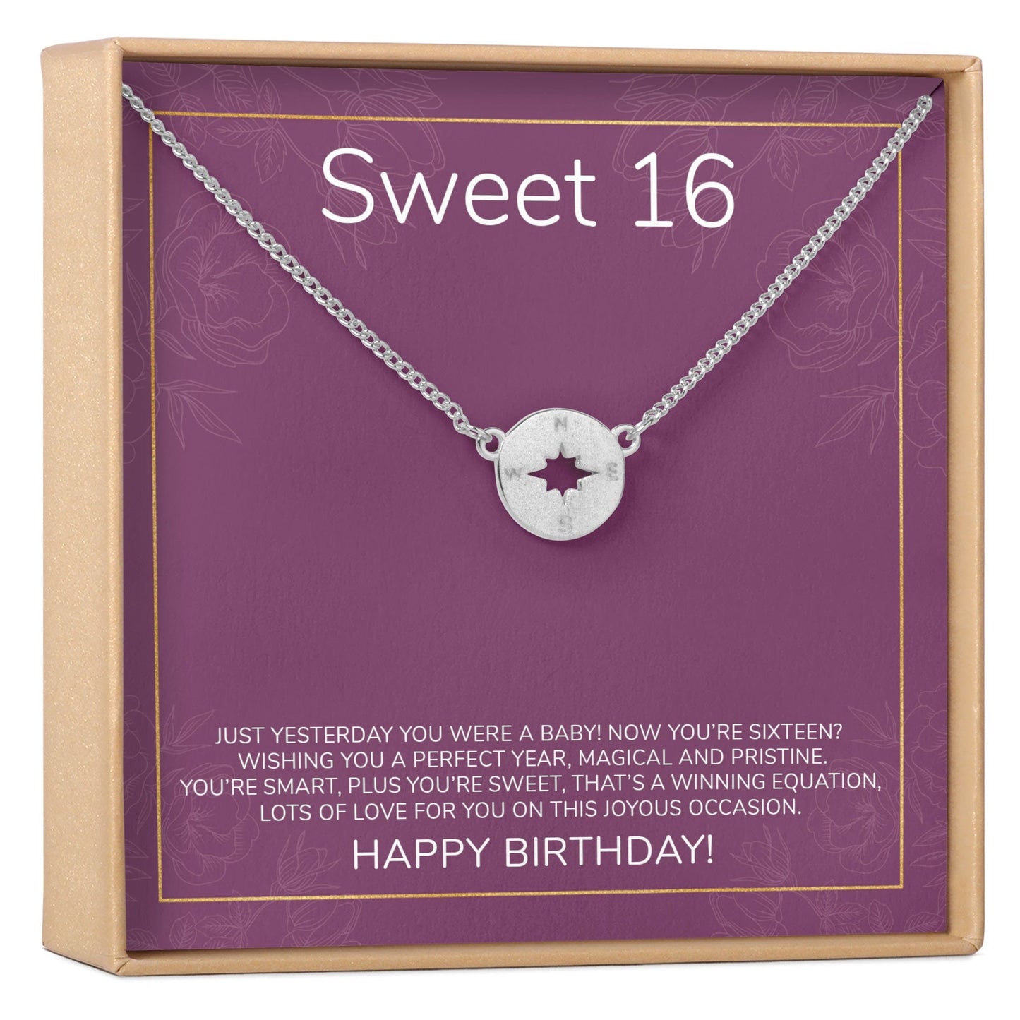 Sweet 16 Necklace, Multiple Styles