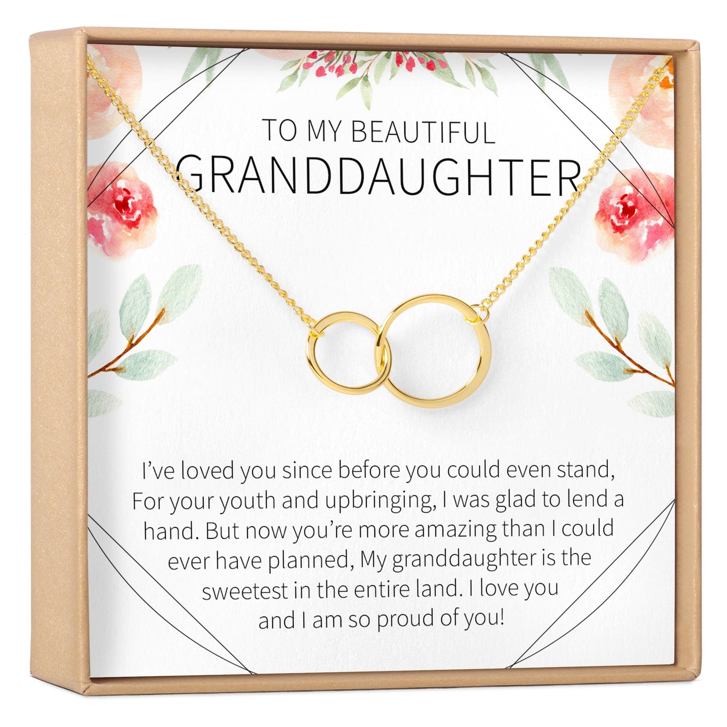 Granddaughter Necklace, Multiple Styles