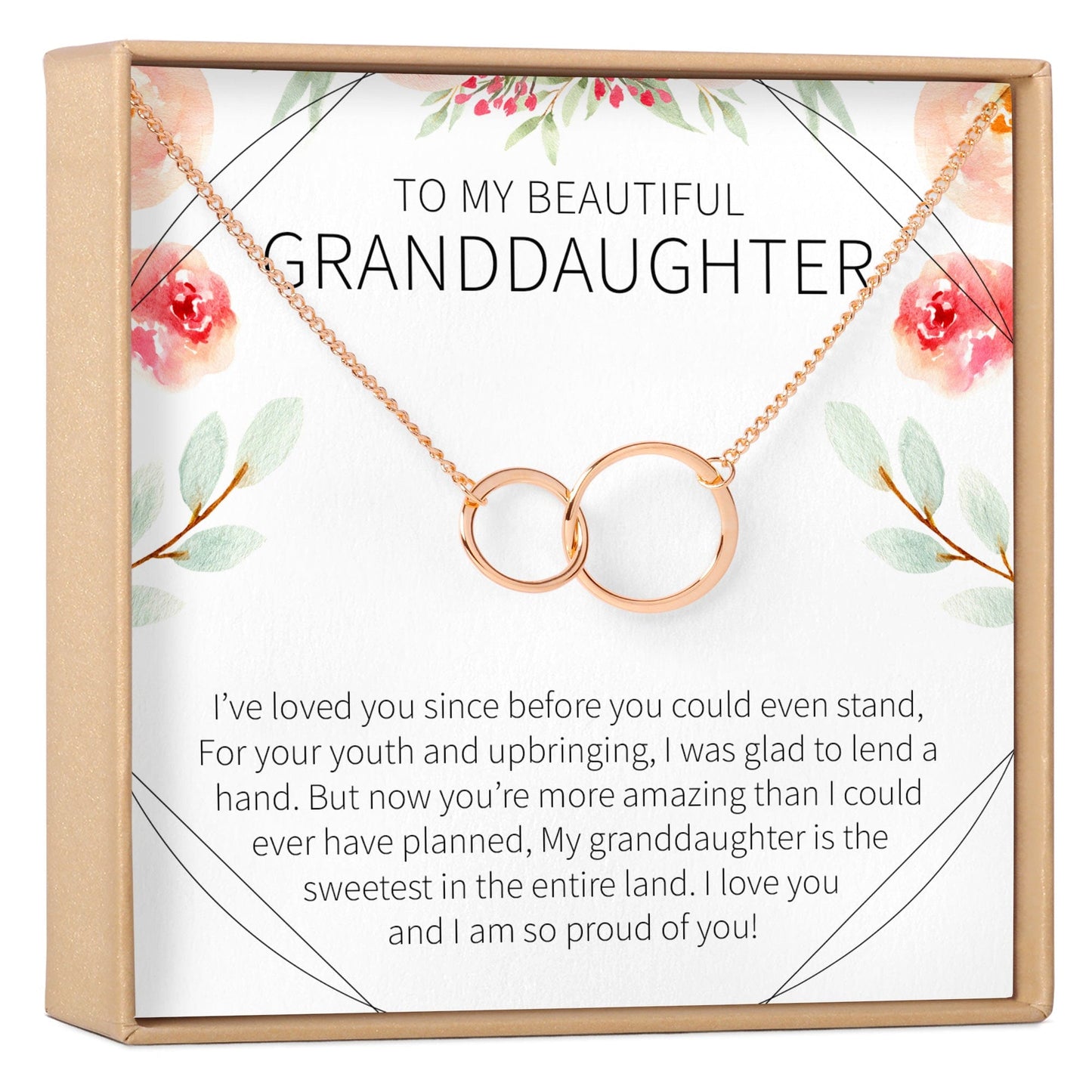 Granddaughter Necklace, Multiple Styles