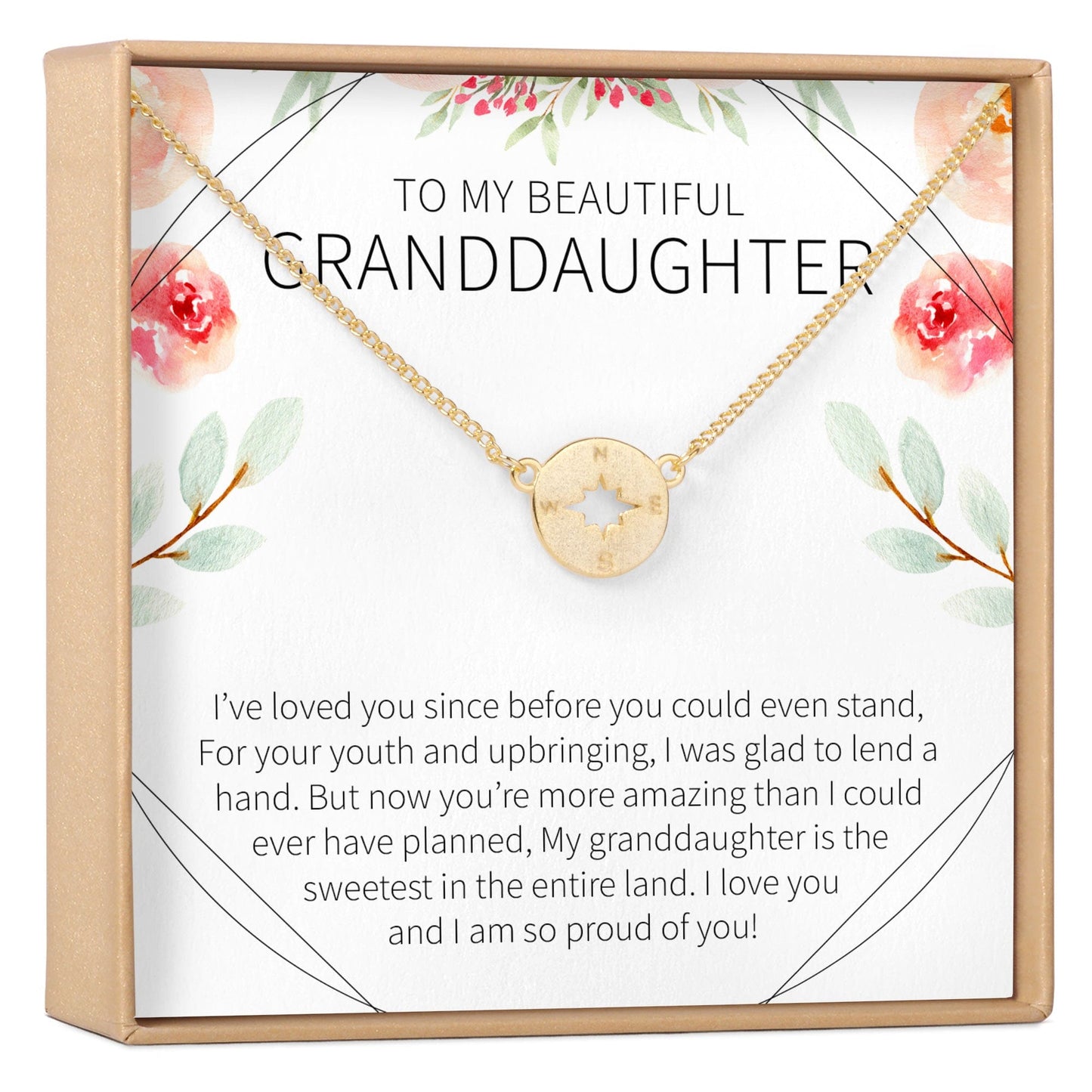 Granddaughter Necklace, Multiple Styles