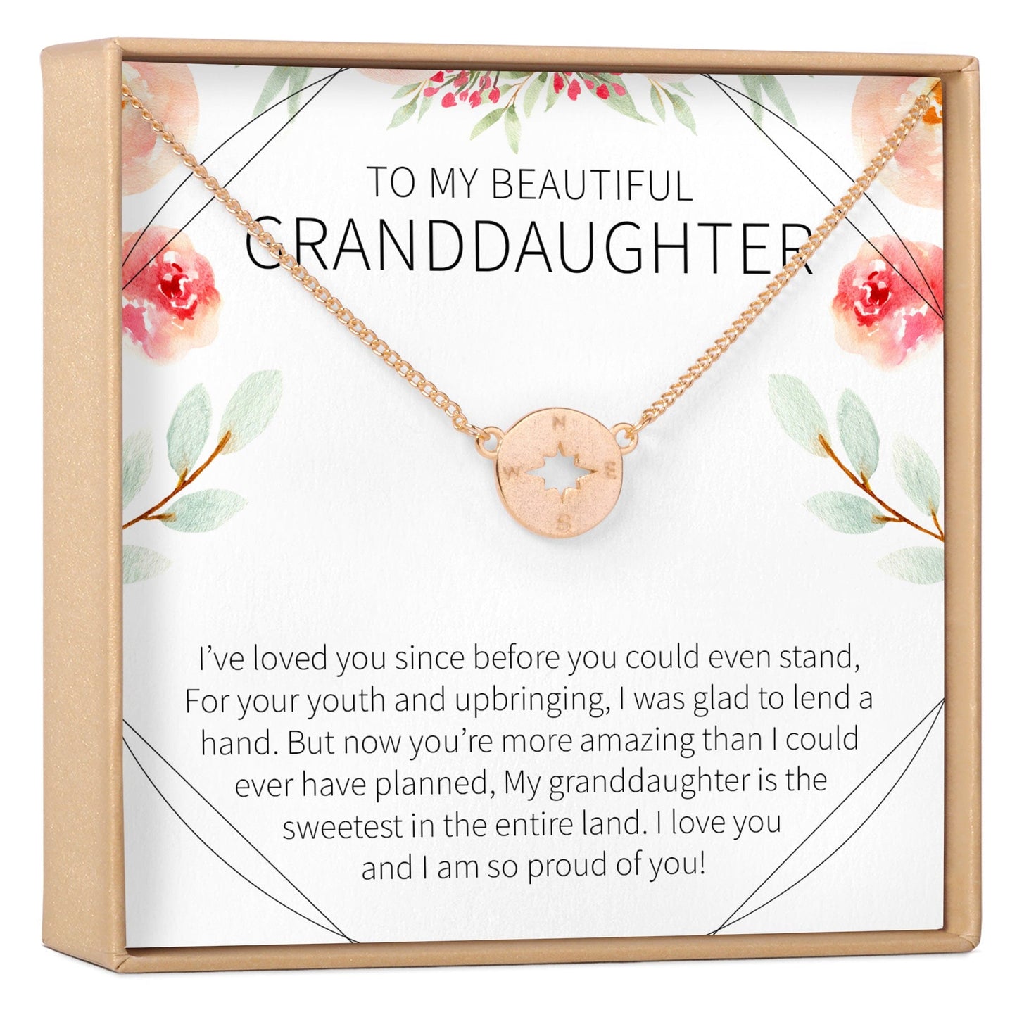 Granddaughter Necklace, Multiple Styles