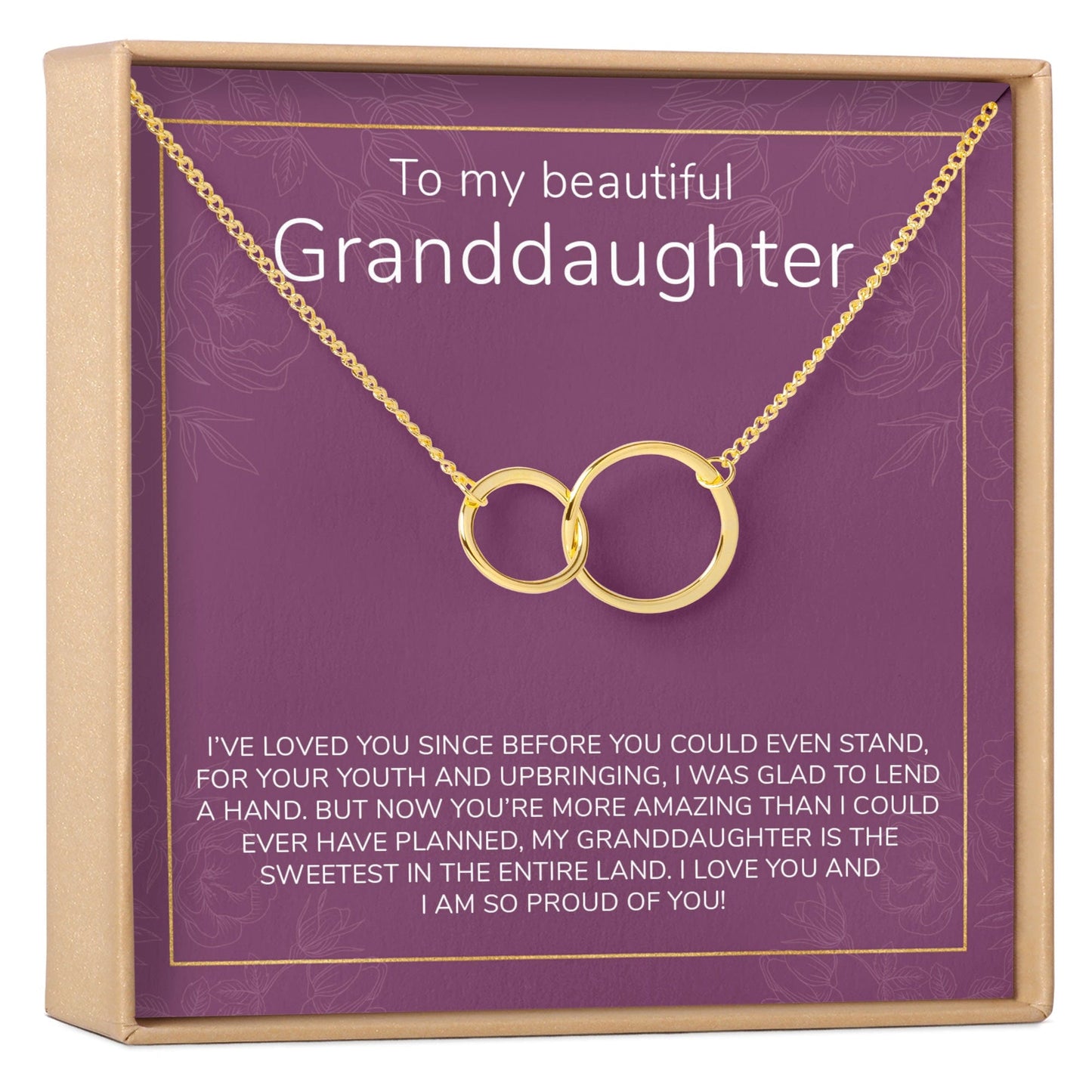 Granddaughter Necklace, Multiple Styles