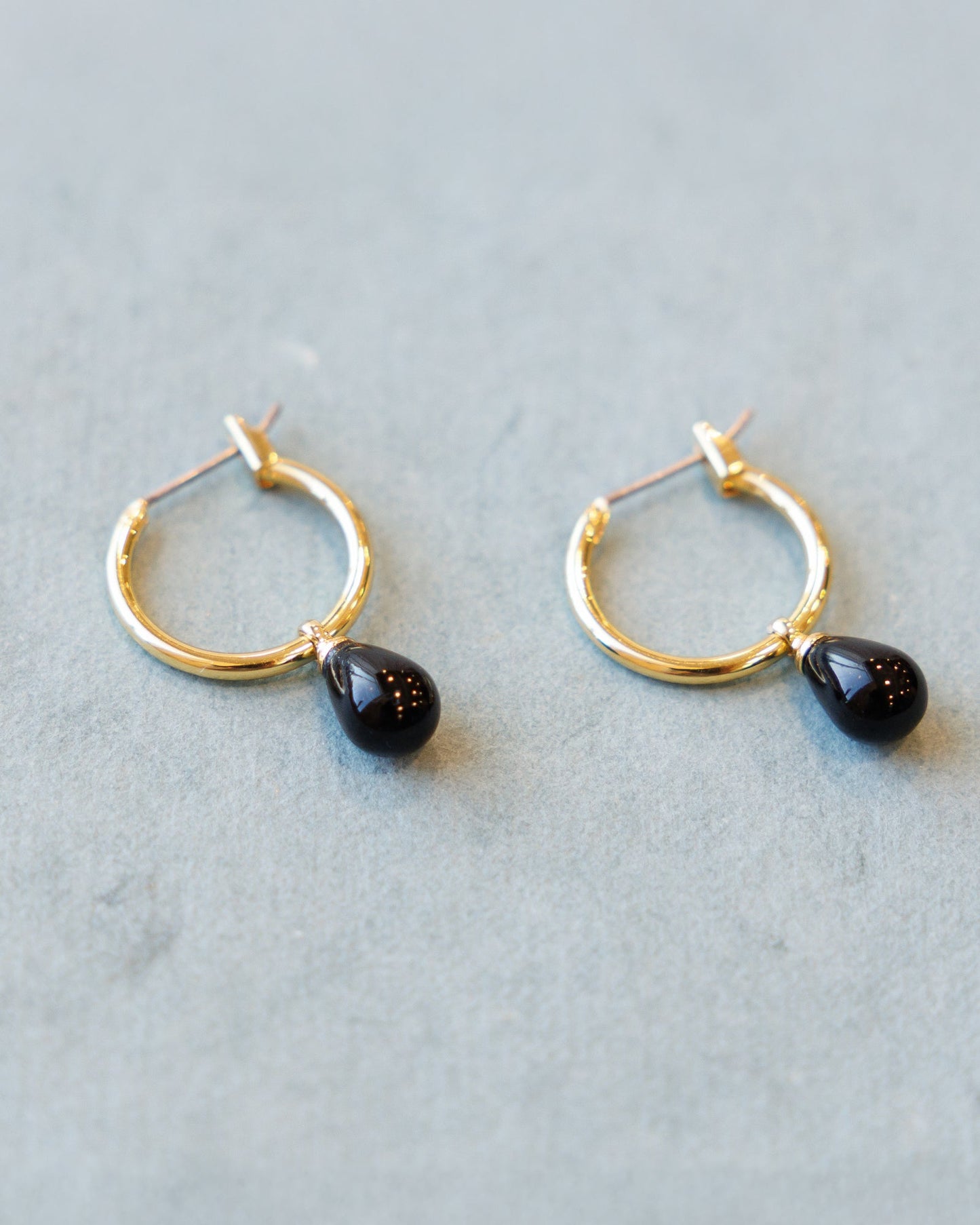 Hoop And Charm Earrings