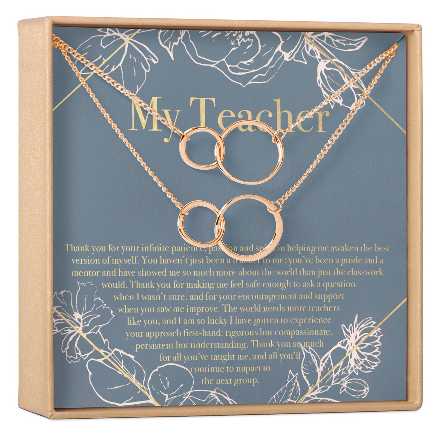 Teacher Necklace, Multiple Styles