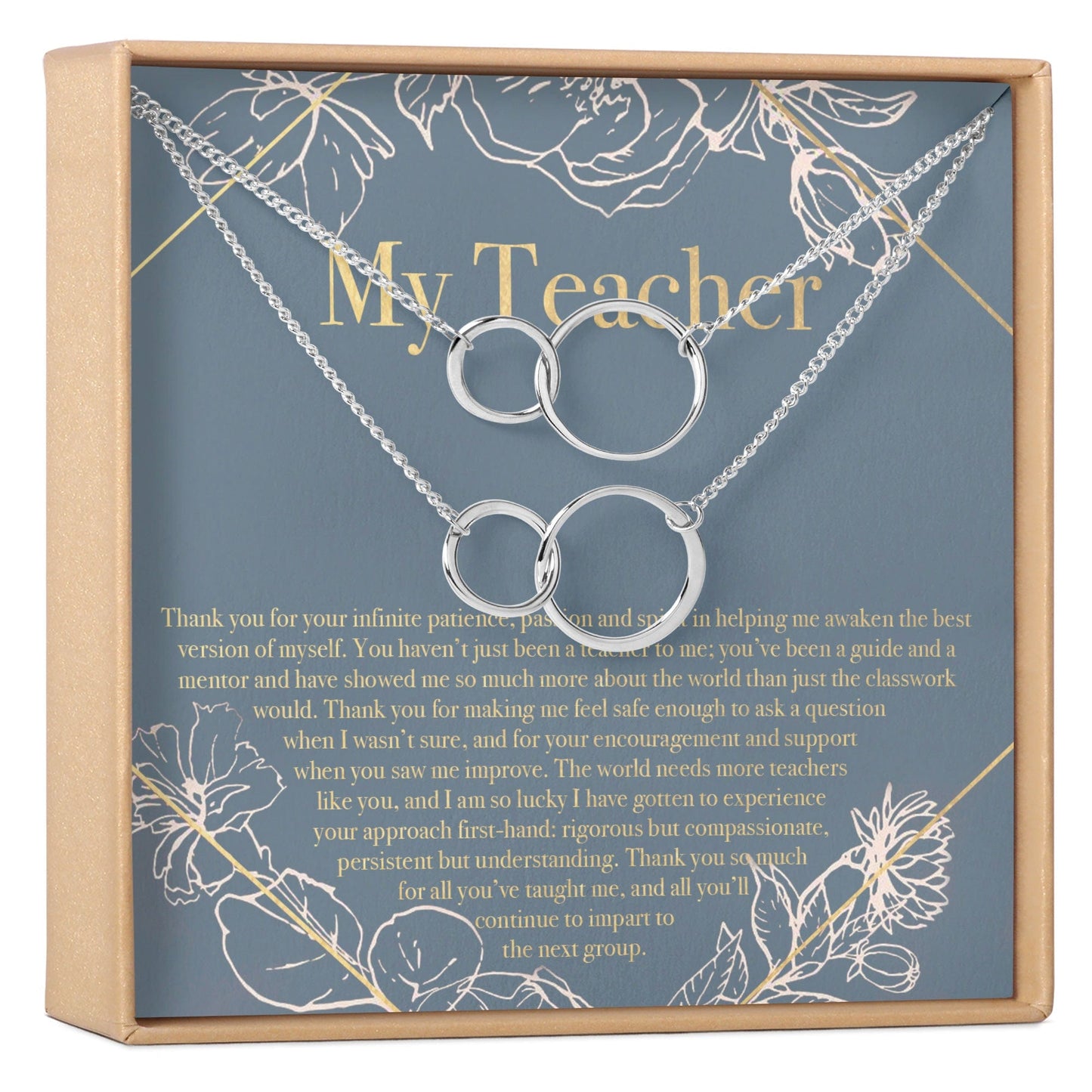 Teacher Necklace, Multiple Styles