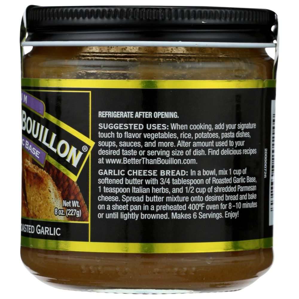 BETTER THAN BOUILLON: Roasted Garlic Base, 8 oz