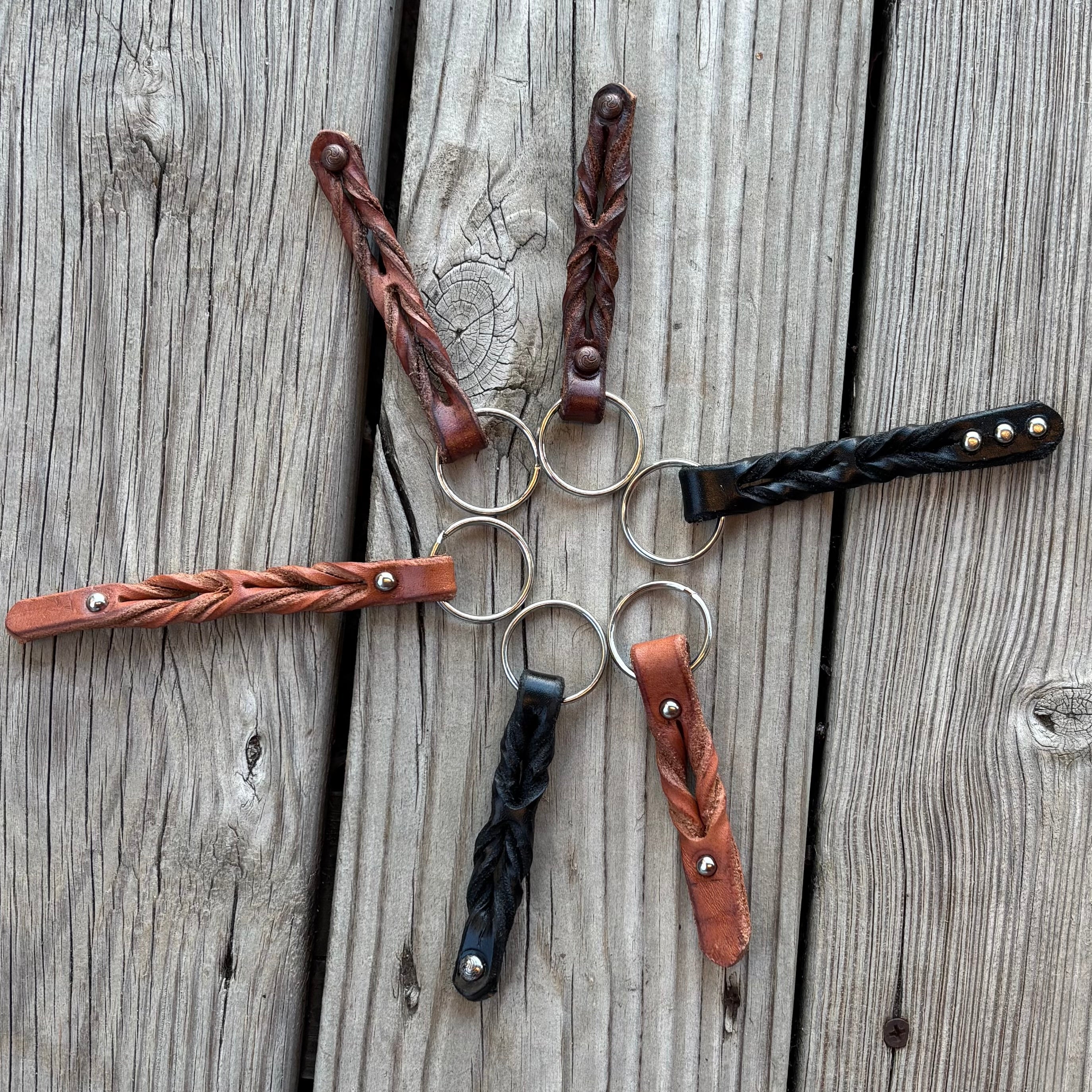 Leather Keychains