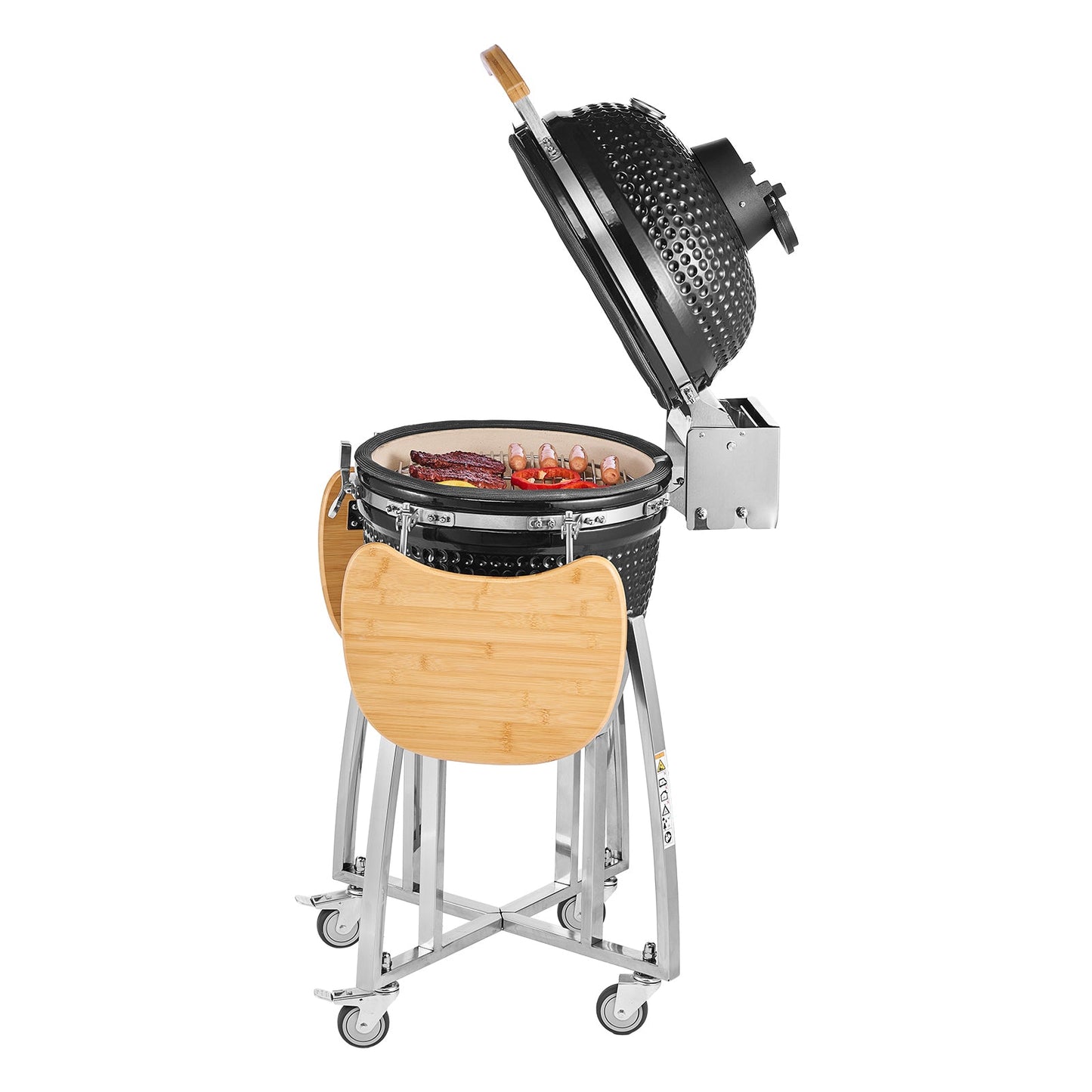 VEVOR 18" Kamado Charcoal Smoker and Grill