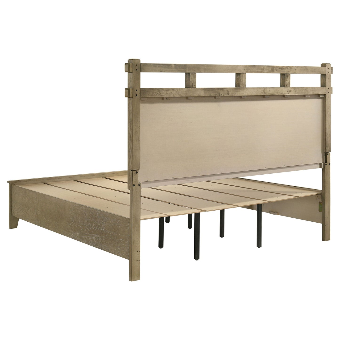 Hazlewood 59-inch Eastern King Storage Bed Vineyard Oak