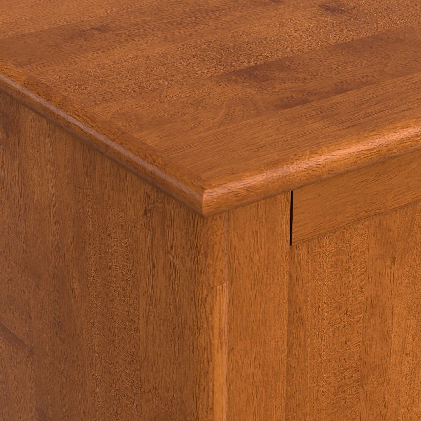 Draper - Handcrafted Mid Century Low TV Media Stand