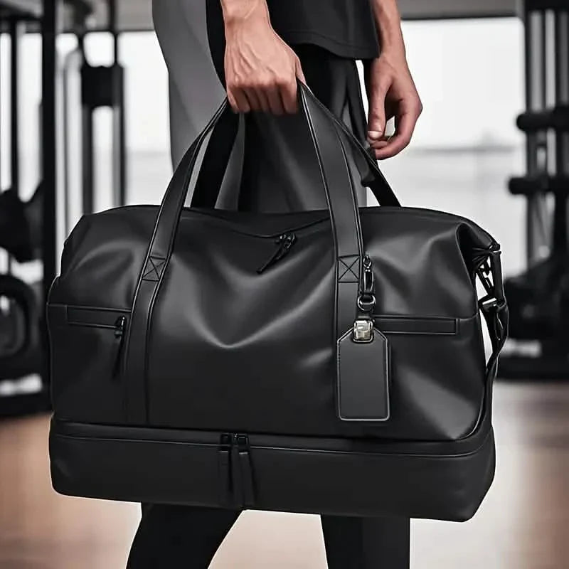Durable Large Weekender Bag with Shoe Compartment