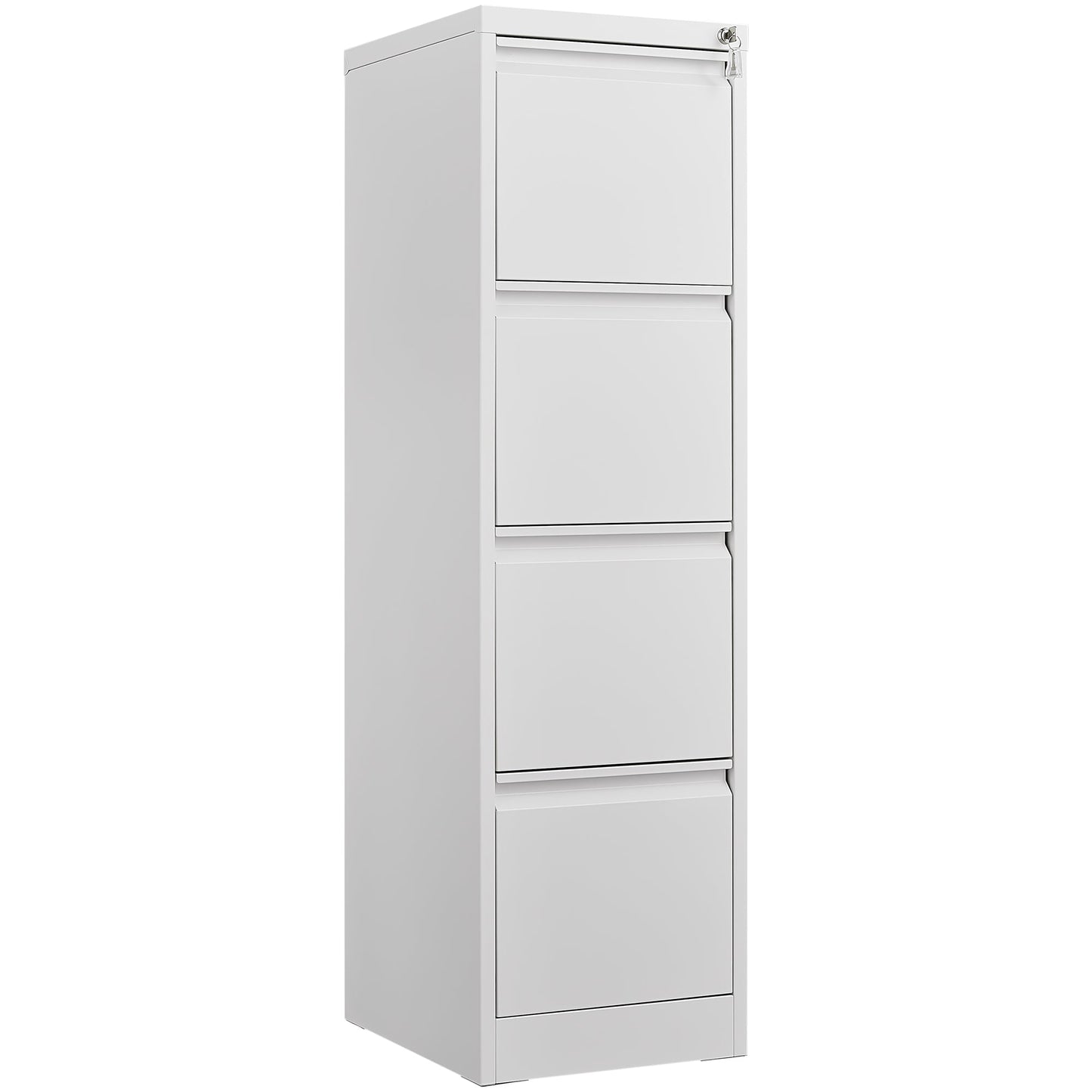 4 Drawer Vertical File Cabinet with Lock