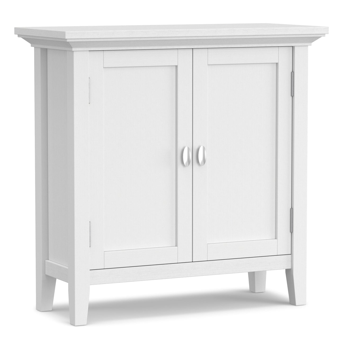 Redmond 32 Inch Wide Solid Wood Low Storage Cabinet