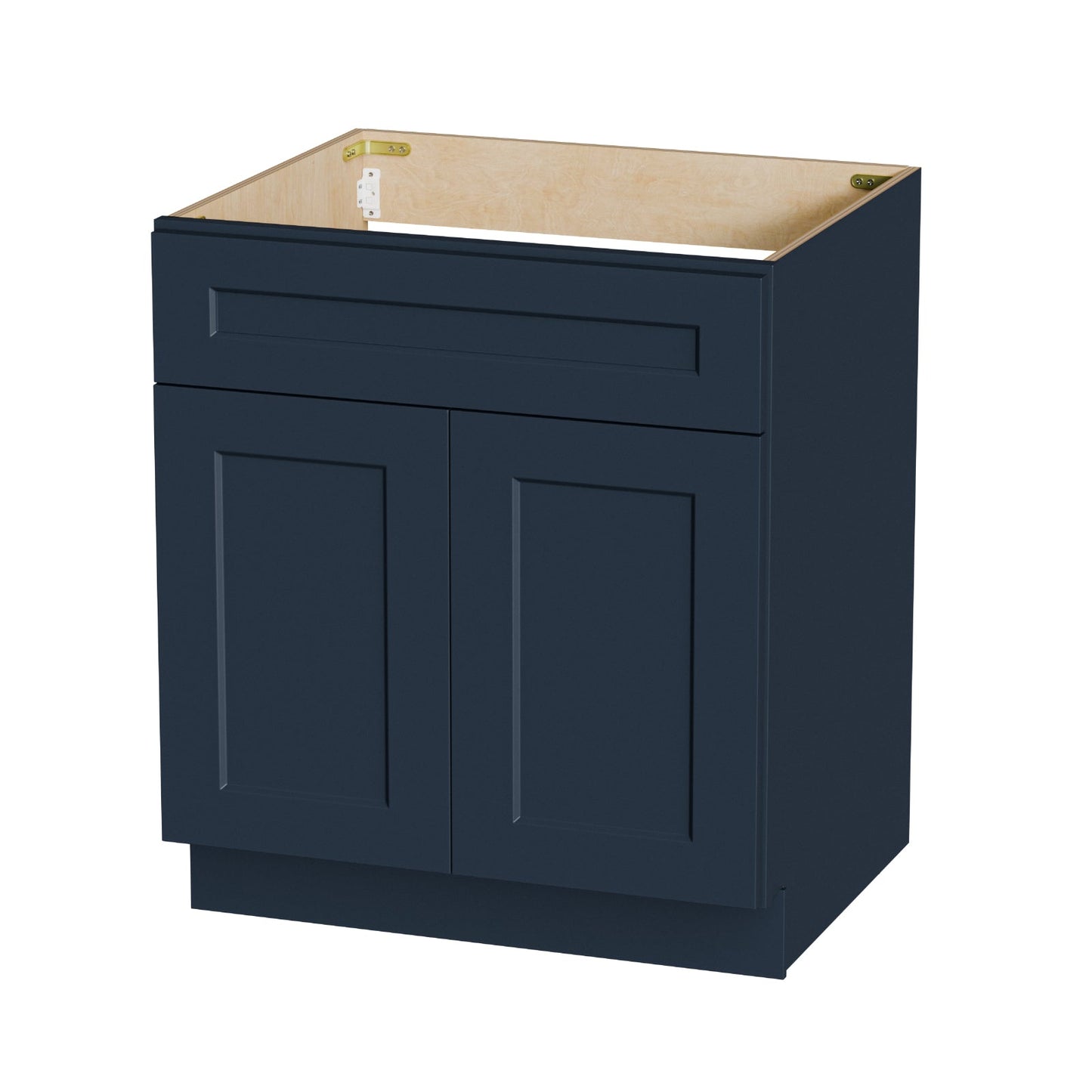 Shaker RTA 33" Kitchen Sink Base Cabinet, Painted