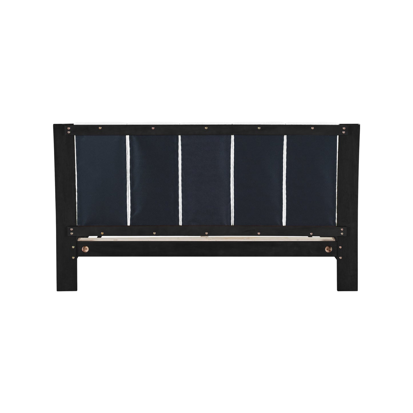 Queen Size Bed Frame in Black and White