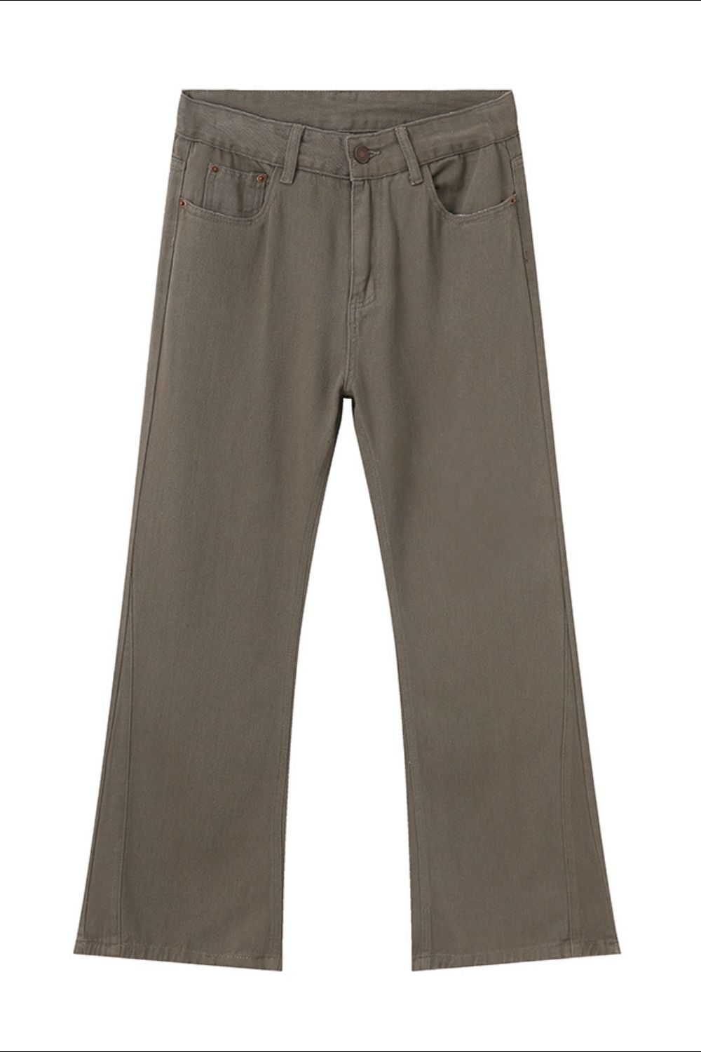 Mid Rise Jeans with Pockets