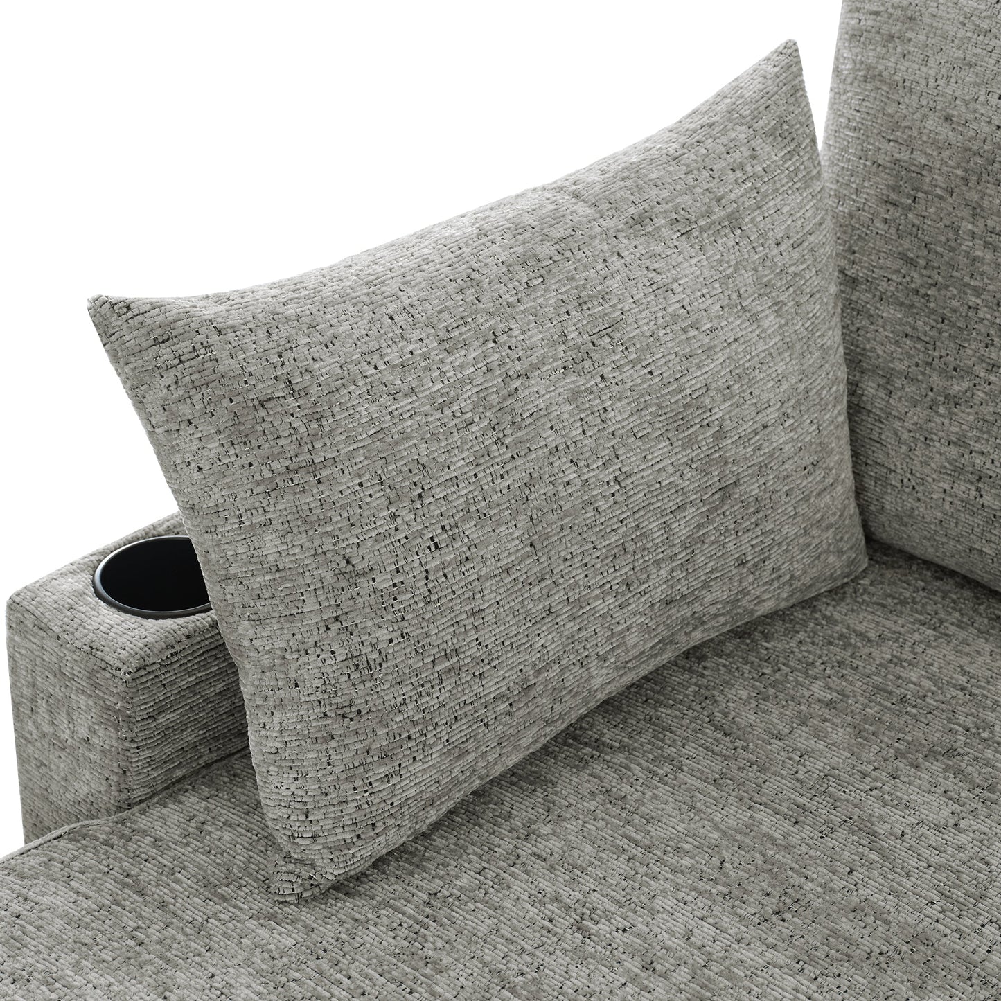 Versatile U-Shaped Sectional Sofa Bed