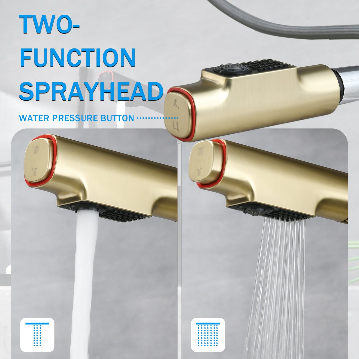 Brushed Bathroom Sink Faucet