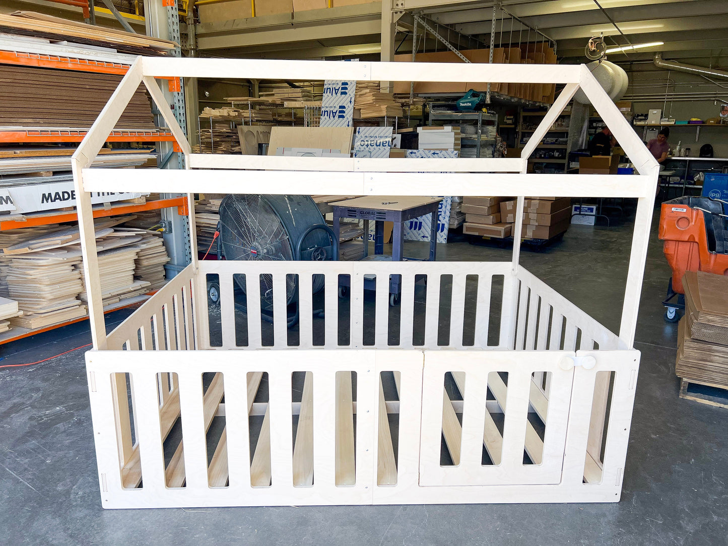 MIGUELITO- Twin Size House Bed