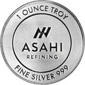 1 oz Rond en argent - Asahi Refining .999 Pur
