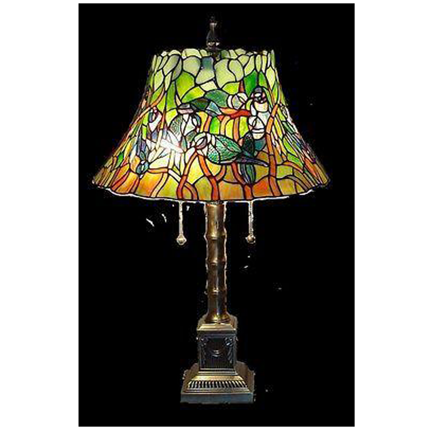 Tiffany style Stained glass Table Lamp PAR101