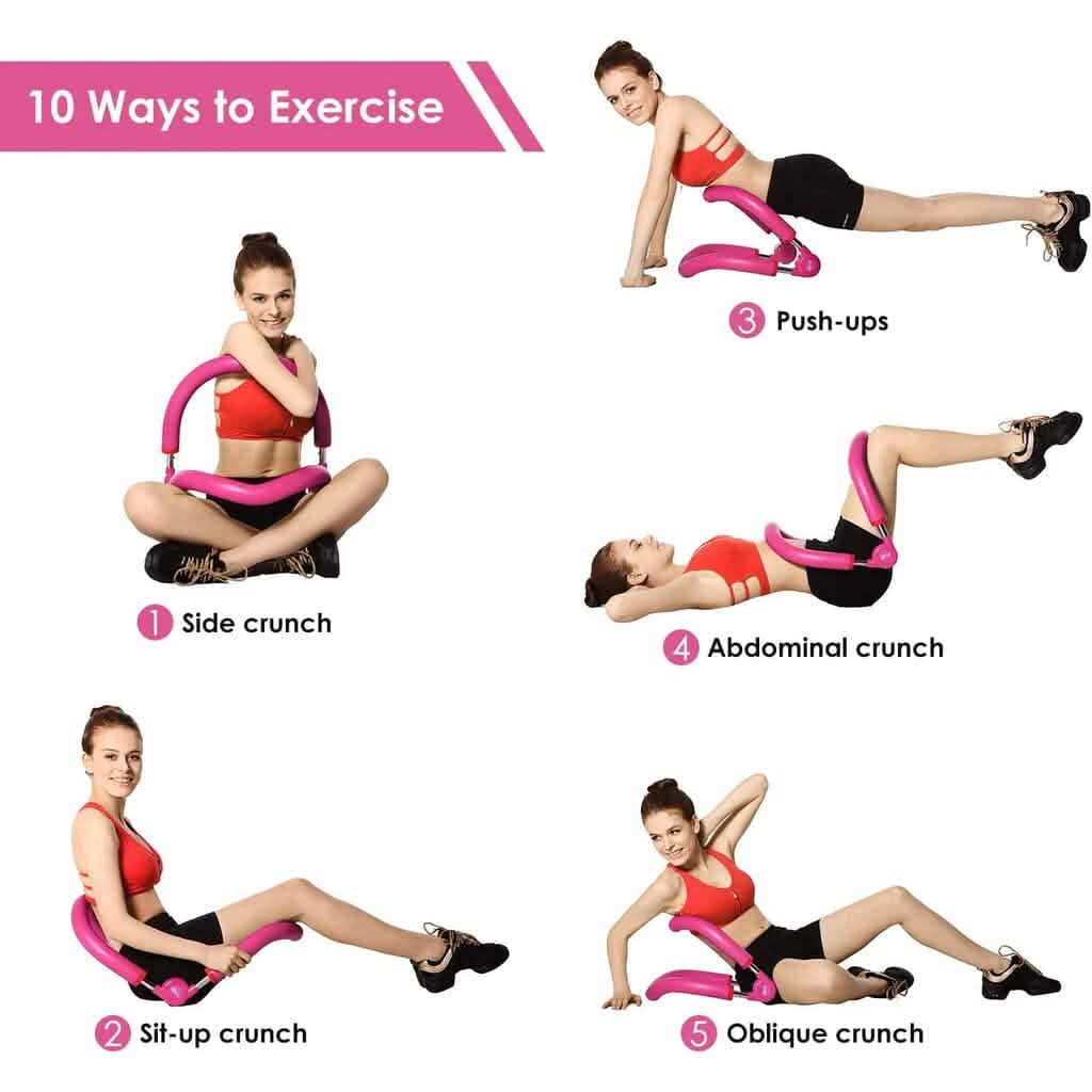 10-in-1 Abdominal & Thigh Toner Workout Equipment