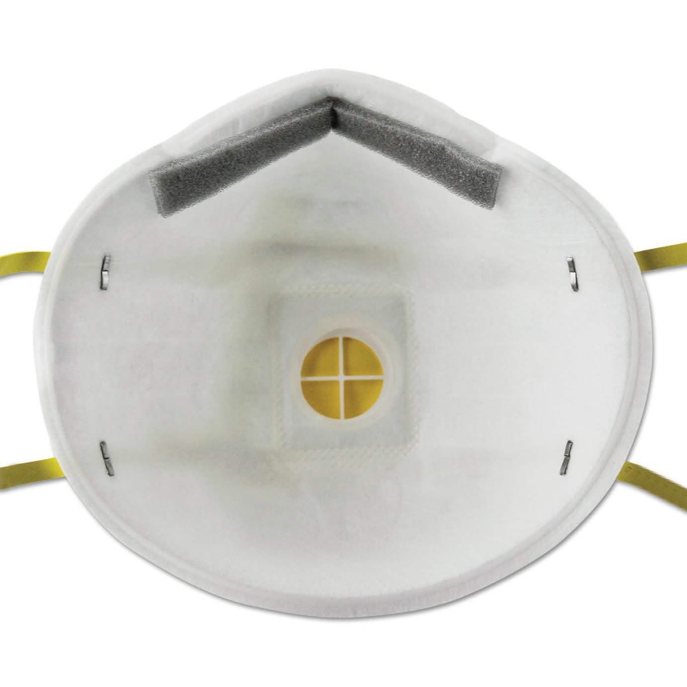 Paquet de 10 : Masque respiratoire anti-particules 3M N95 avec valve Cool Flow 8210V