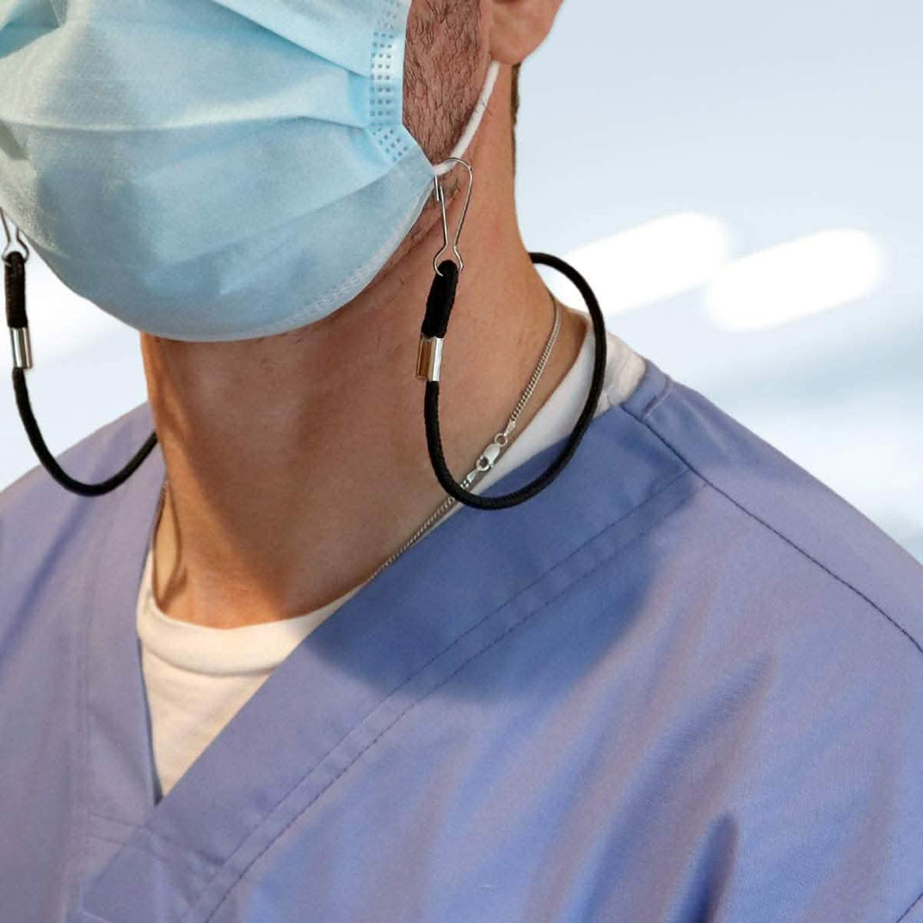 10-Pack: Adjustable Face Mask Neck Lanyard