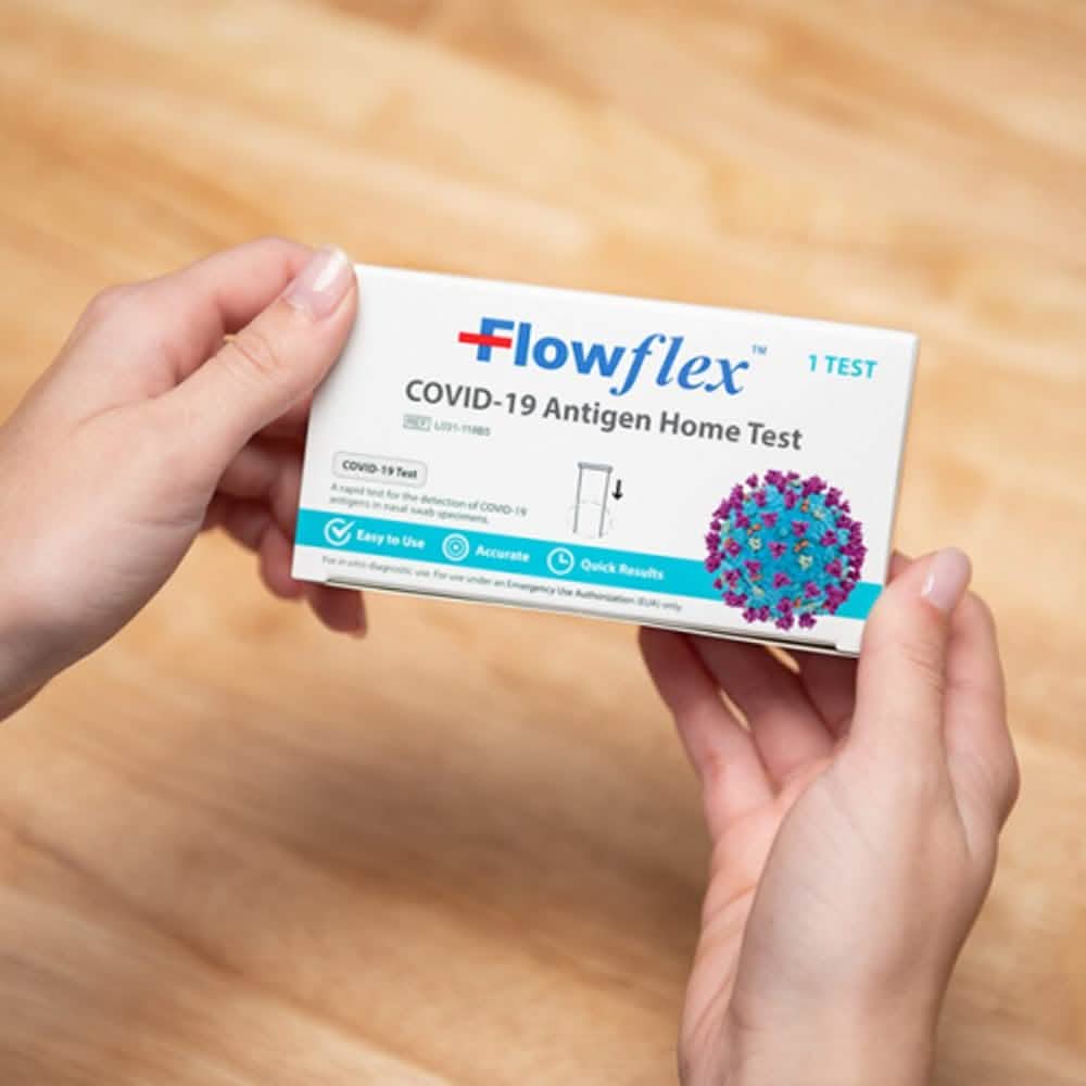 10個セット：Flowflex COVID-19抗原迅速自宅検査キット