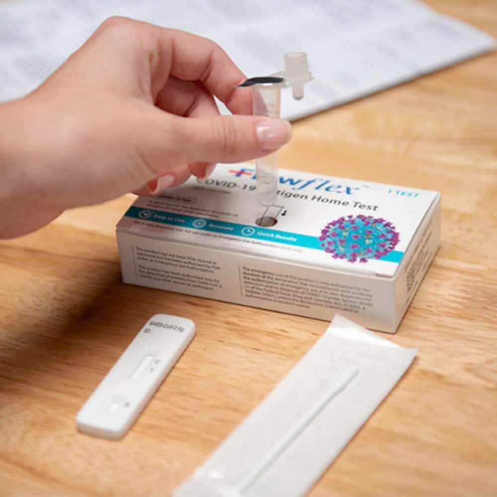 10個セット：Flowflex COVID-19抗原迅速自宅検査キット