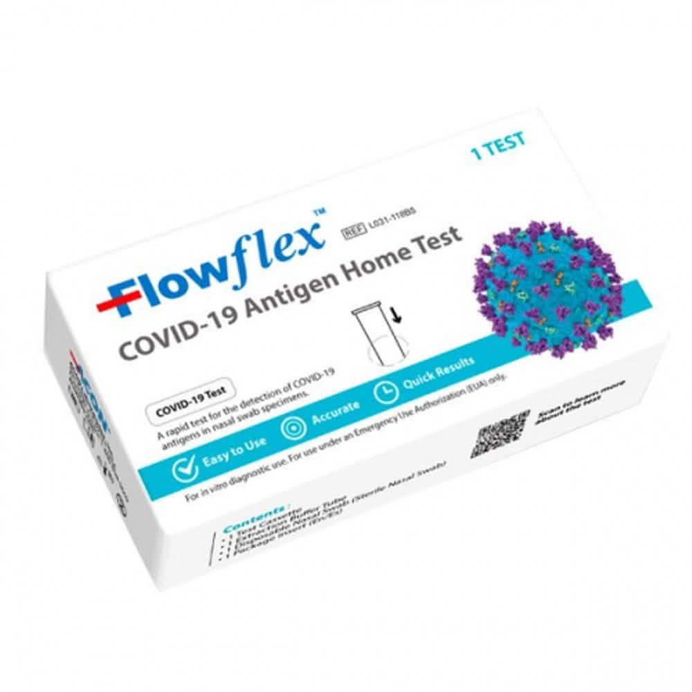 10個セット：Flowflex COVID-19抗原迅速自宅検査キット
