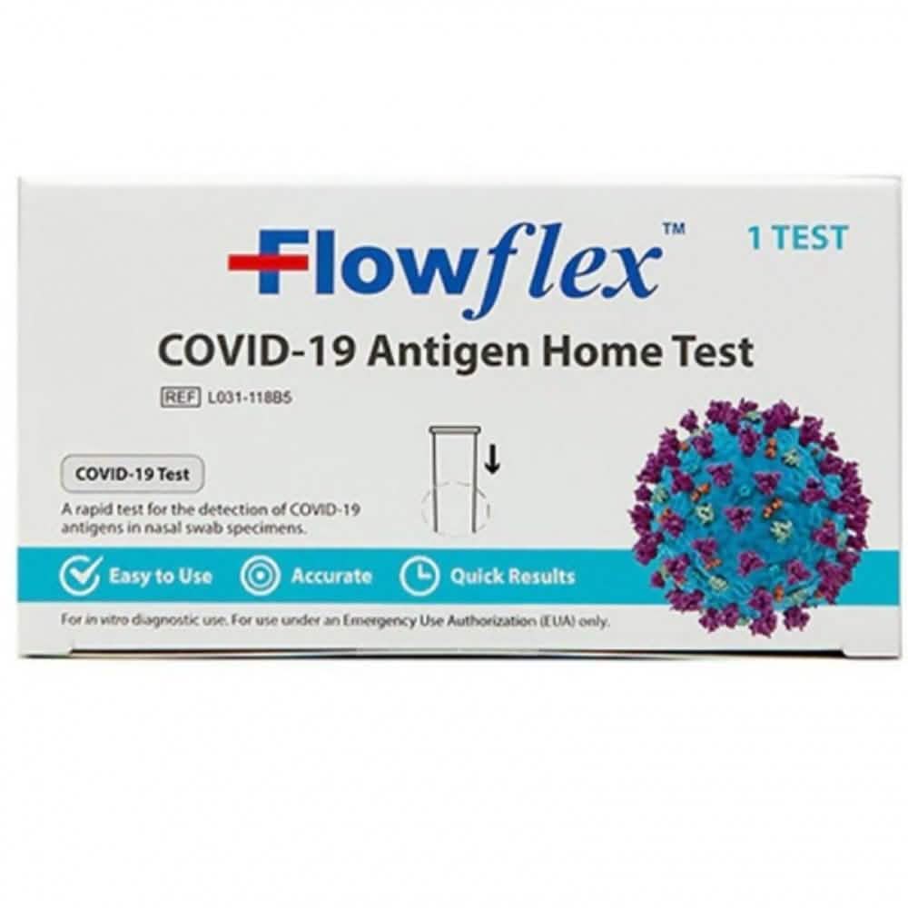 10個セット：Flowflex COVID-19抗原迅速自宅検査キット
