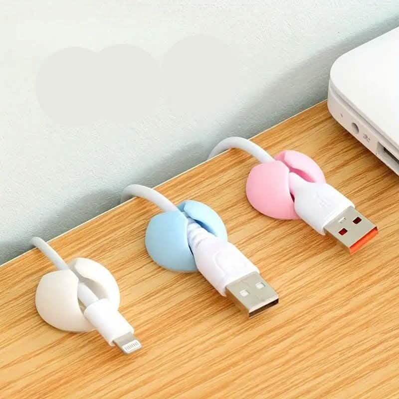 10個セット：究極のワイヤーホルダー＆ケーブルオーガナイザー