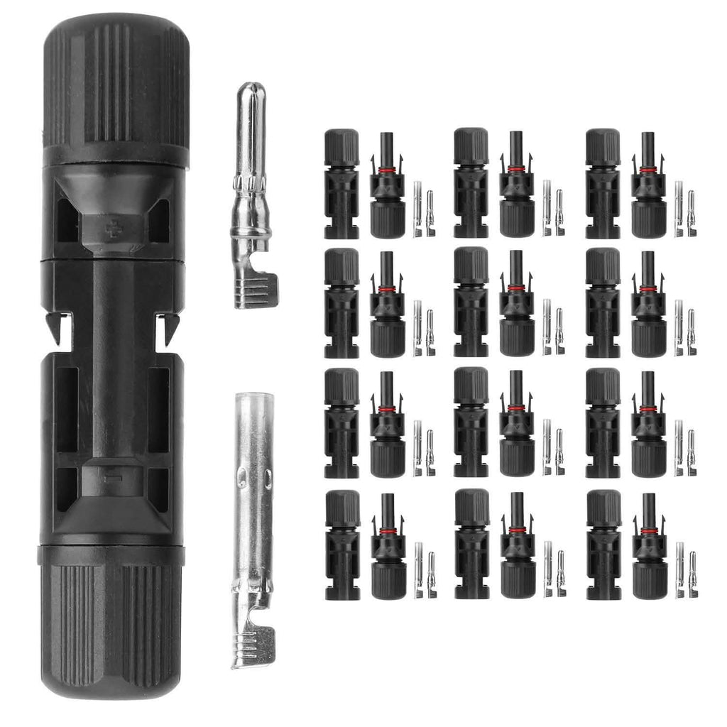 10-Pairs: Solar Panel Connectors