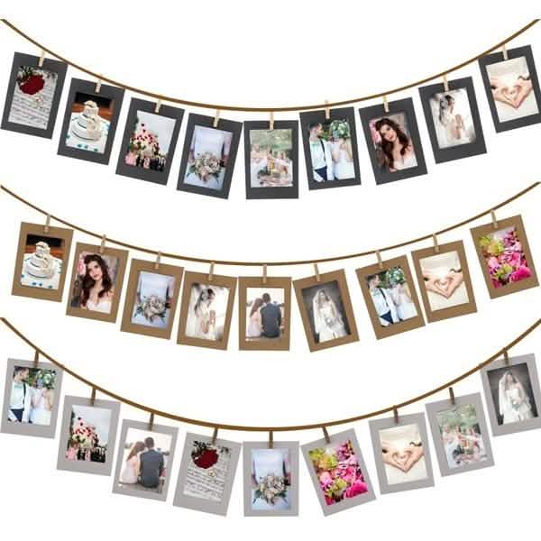 Lot de 10 : Cadre photo mural créatif DIY de 7,6 cm
