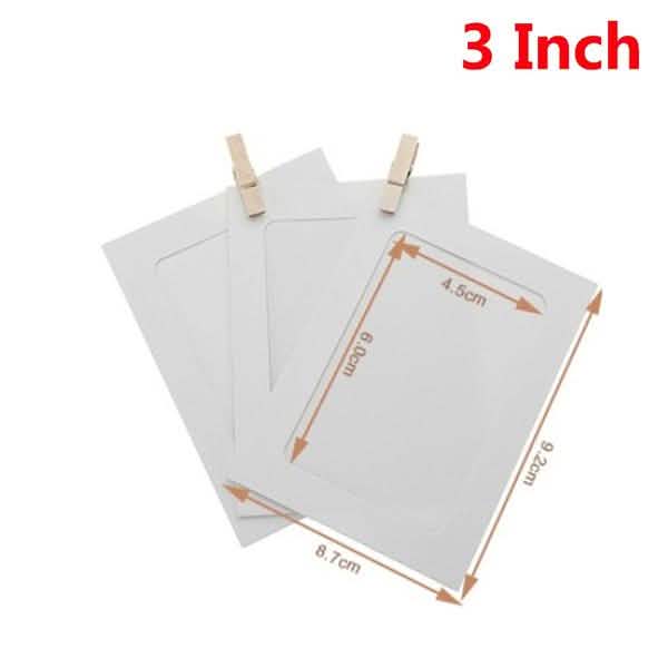 Lot de 10 : Cadre photo mural créatif DIY de 7,6 cm