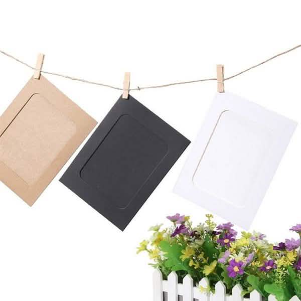 Lot de 10 : Cadre photo mural créatif DIY de 7,6 cm