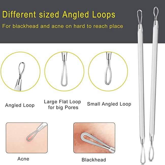 10-Piece: Blackhead Remover Tool