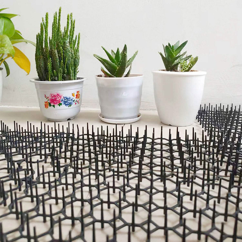 10-Piece: Cat Repellent Scat Mat with Spikes