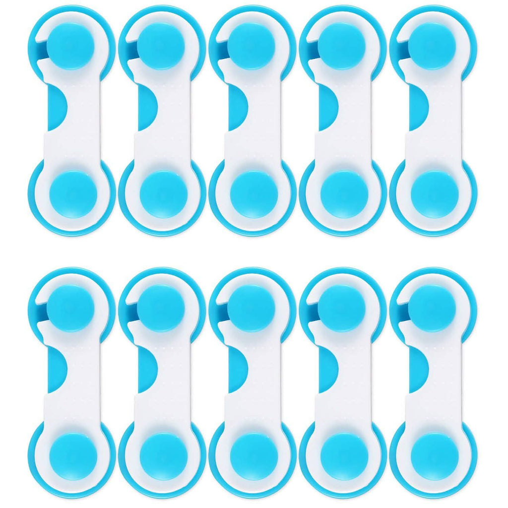 10-Piece: Kids Cabinet Strap Safety Locks