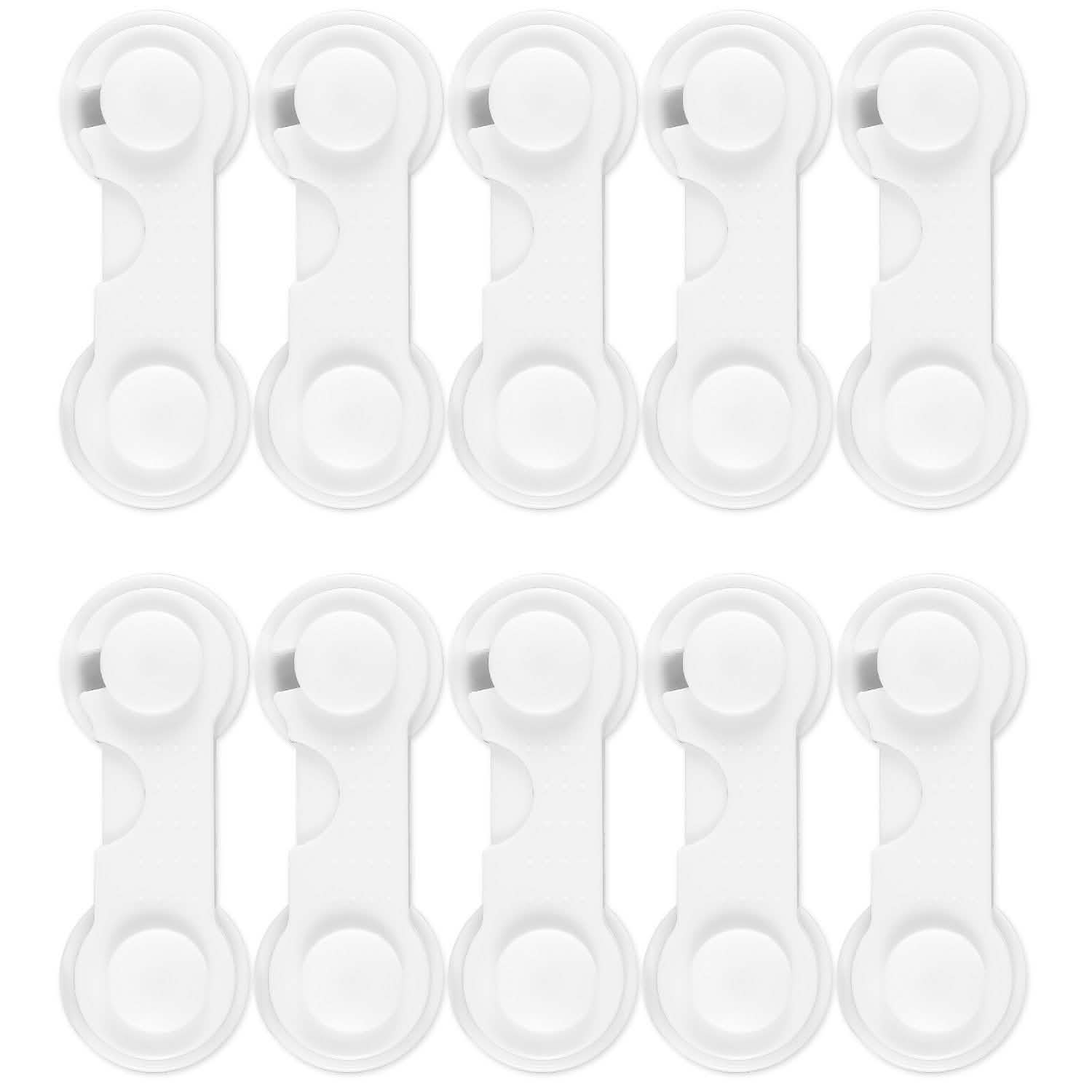 10-Piece: Kids Cabinet Strap Safety Locks