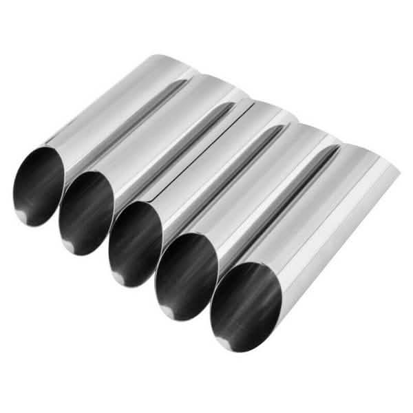 Lot de 10 moules à pâtisserie danoise d'angle, antiadhésifs, pour glaçage au beurre