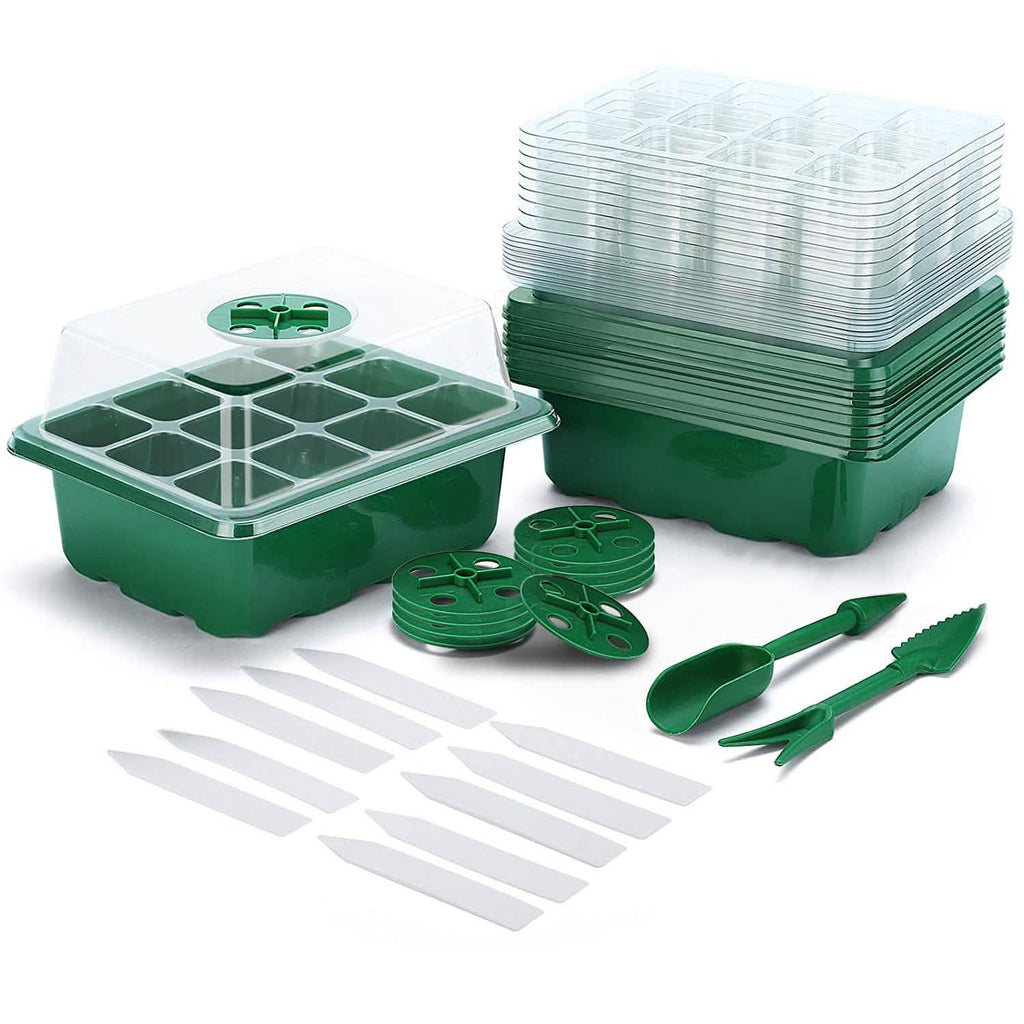 Kit de démarrage de semis réutilisable de 10 pièces
